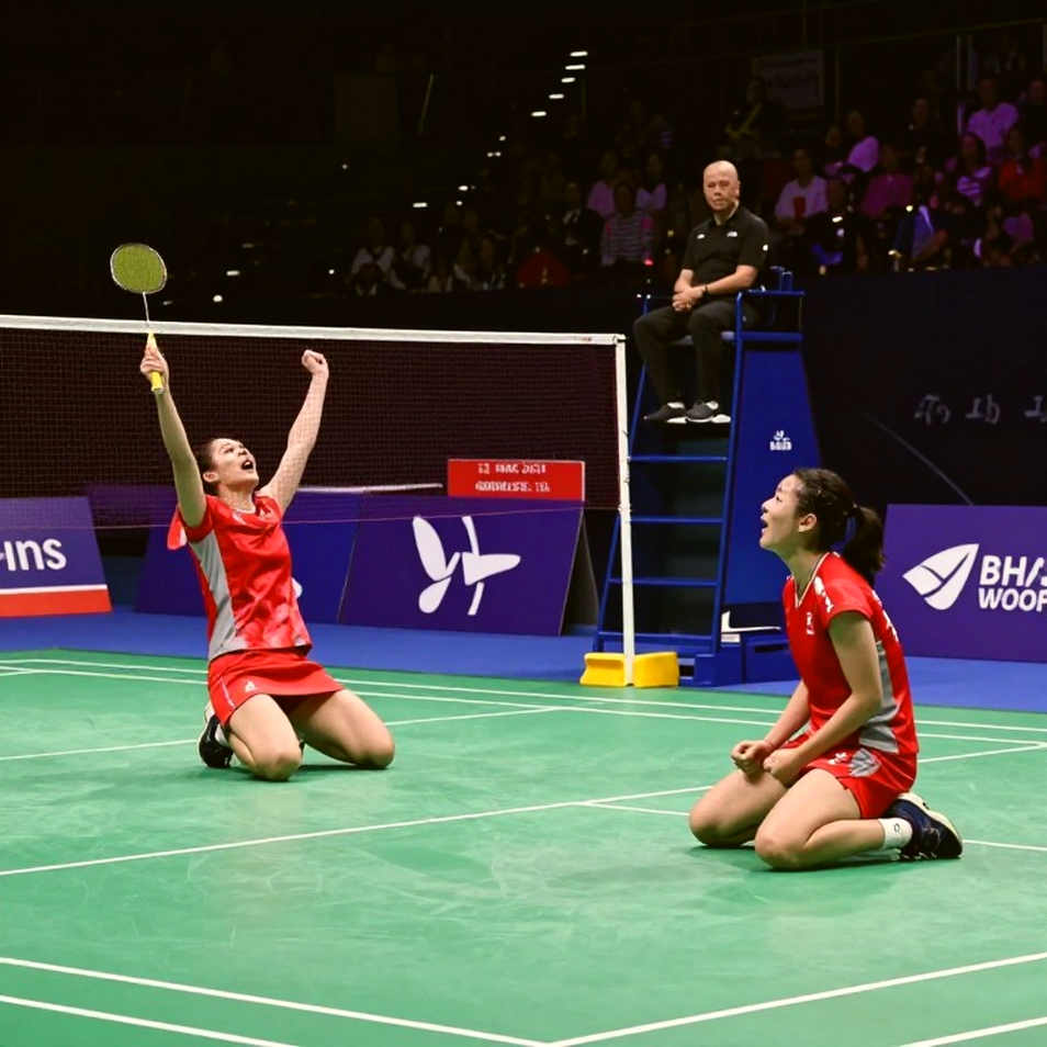 Indonesia đặt chân vào chung kết đồng đội nam Asian Games 2026: Khi đôi đồng đội gánh vác cả một thế hệ